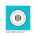 Round Framed Drywall Vent