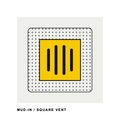 Square Flush Drywall Vent