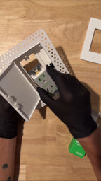 Push Open Trimless Outlet Enclosure
