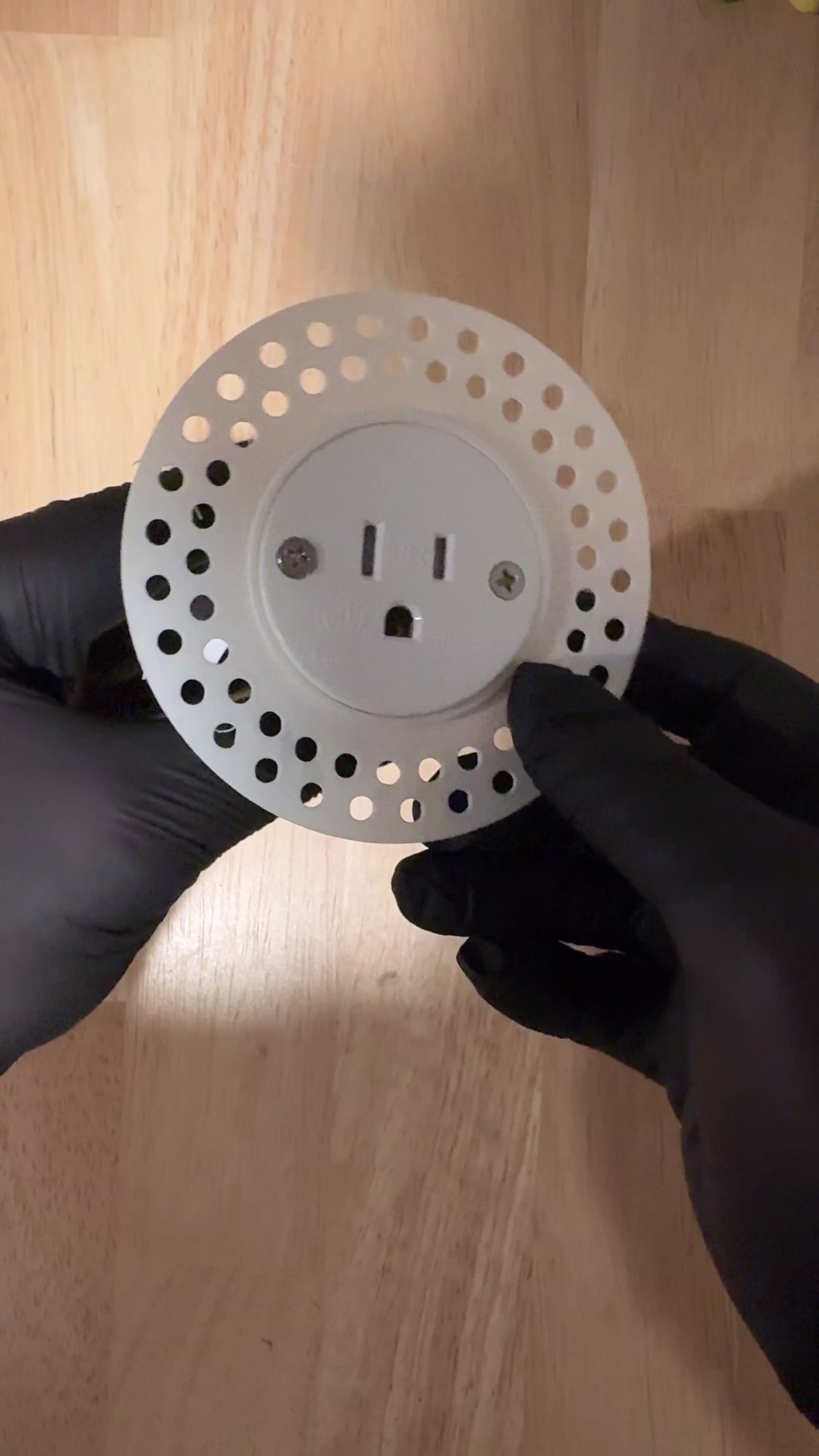 Trimless Flush Outlet Enclosure